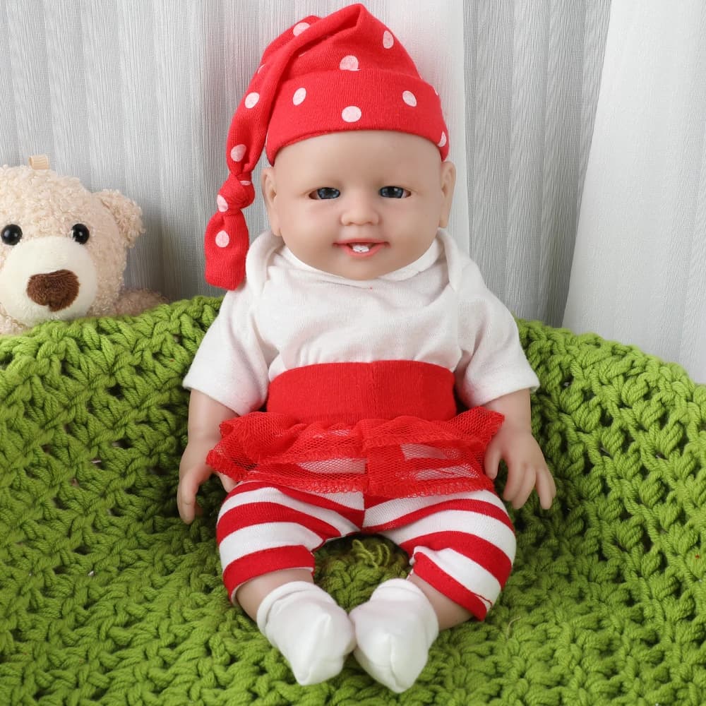IVITA WG1508 10 pollici 624g Full Body Silicone Reborn Baby Doll Realistica Ragazza Moda Bambole per Bambini Regalo Di Compleanno Di Natale