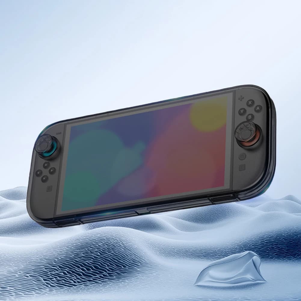 Custodia Protettiva Trasparente Antigraffio per Nintendo Switch 2, Cover per Console di Gioco/Controller