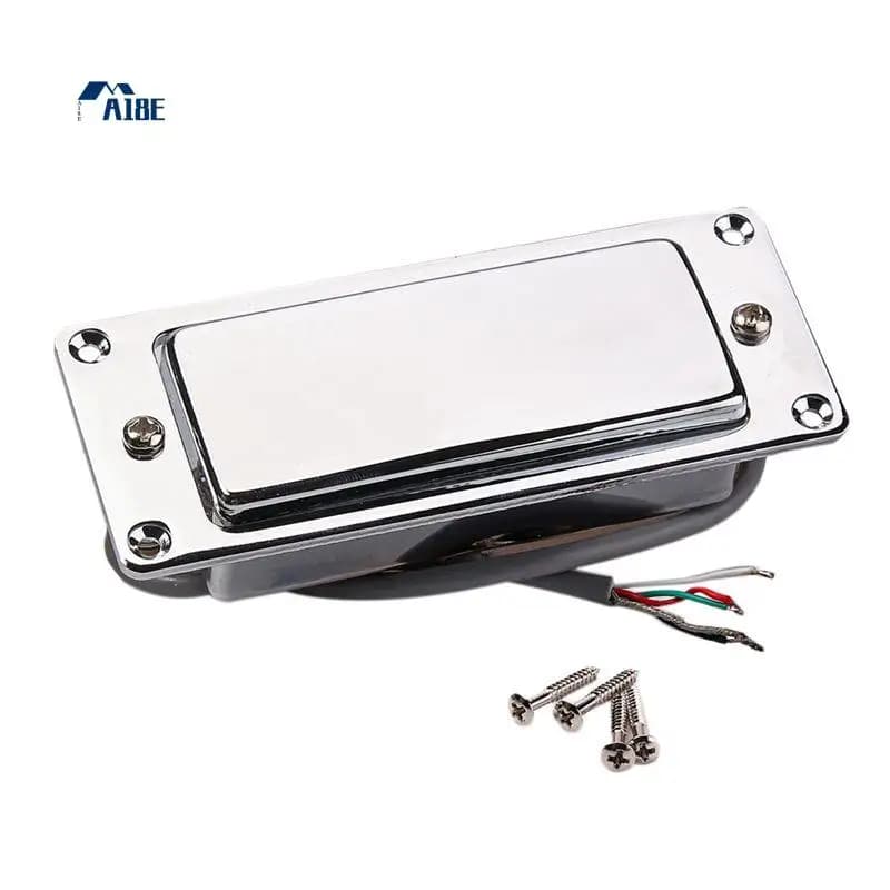 A18E-2X Pickup Humbucker per Chitarra Mini LP Cromato Argento Sigillato, Ricambi Musicali