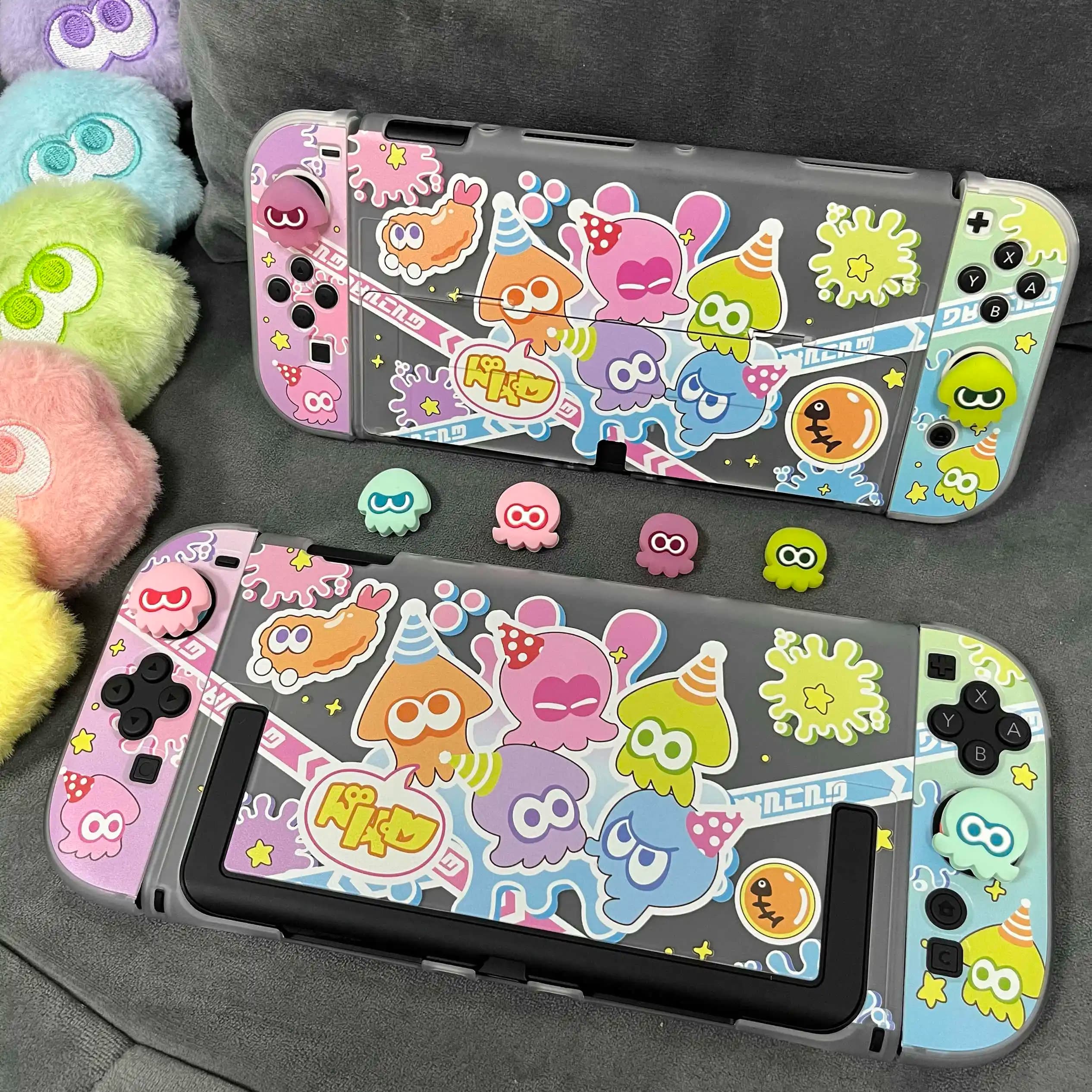 Custodia per Nintendo Switch 2 Cover Shell Dockable Protettiva Gaming Anime Hard PC Switch 2 Accessori Controller JoyCon