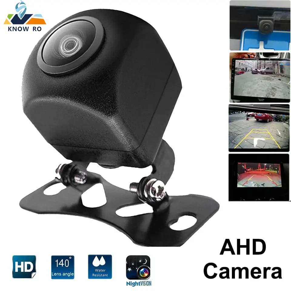 Telecamera per retromarcia per auto Monitor per parcheggio con retromarcia grandangolare luce stellare impermeabile visione notturna HD vista posteriore universale in velluto