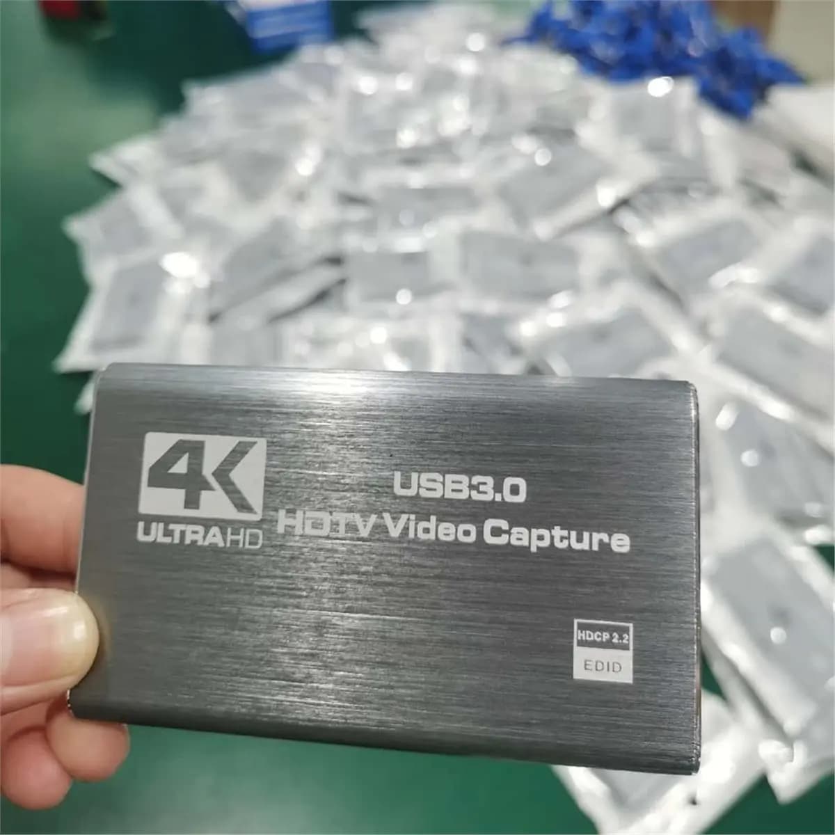 Y60A NEW-1080P HD Video Recorder Grabber for OBS Game Capturing Card Live HDMI-Compatible 4K USB 3.0 Video Capture Card