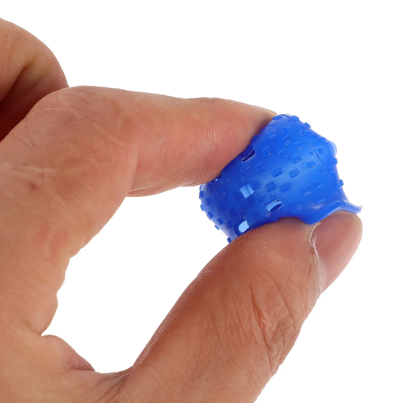 20Pcs Silicone Finger Caps Fingertip Guards Flexible Non-Slip Finger Covers for Guitar Ukulele Paperwork Silicone Fingers Tips