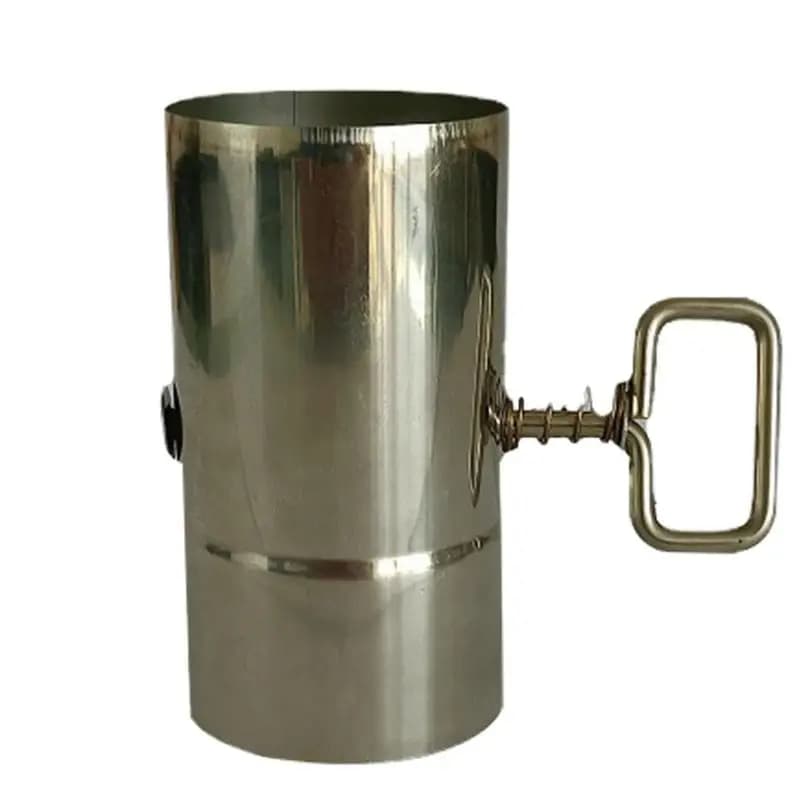 Outdoor stove pipe Adjustable chimney pipe Stainless steel straight chimney stove Tent stove Integrated camping Picnic dampener