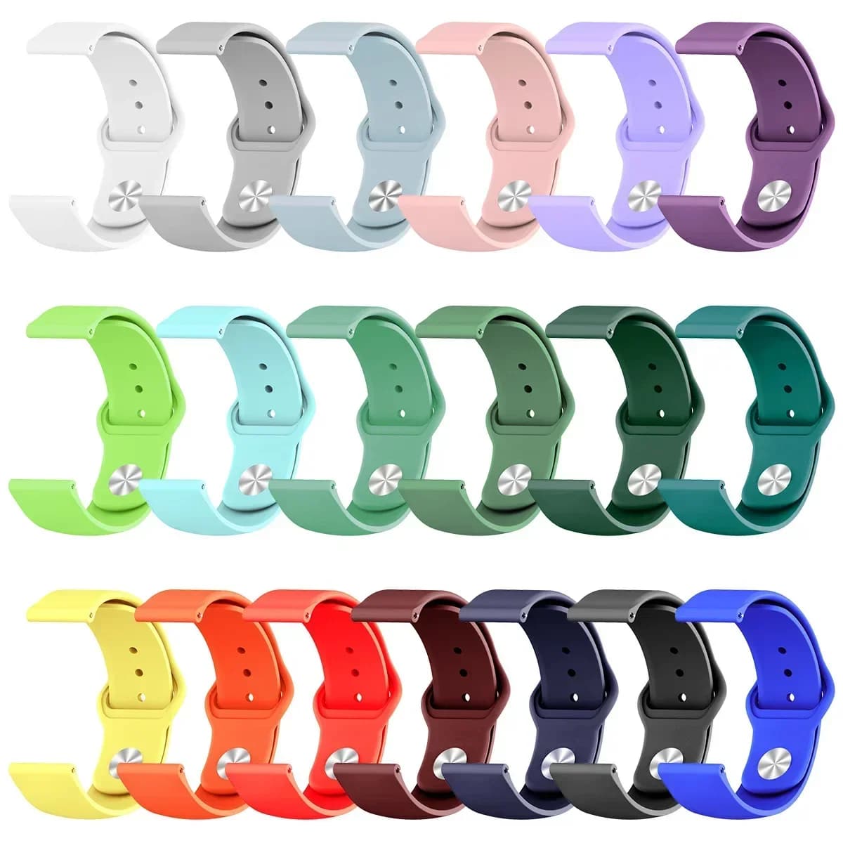 18 mm soft silicone strap for Xiaomi Mi Smart Watch, sports bracelet for Garmin Vivoactive 4S/Venu 2s, 18 mm wrist straps