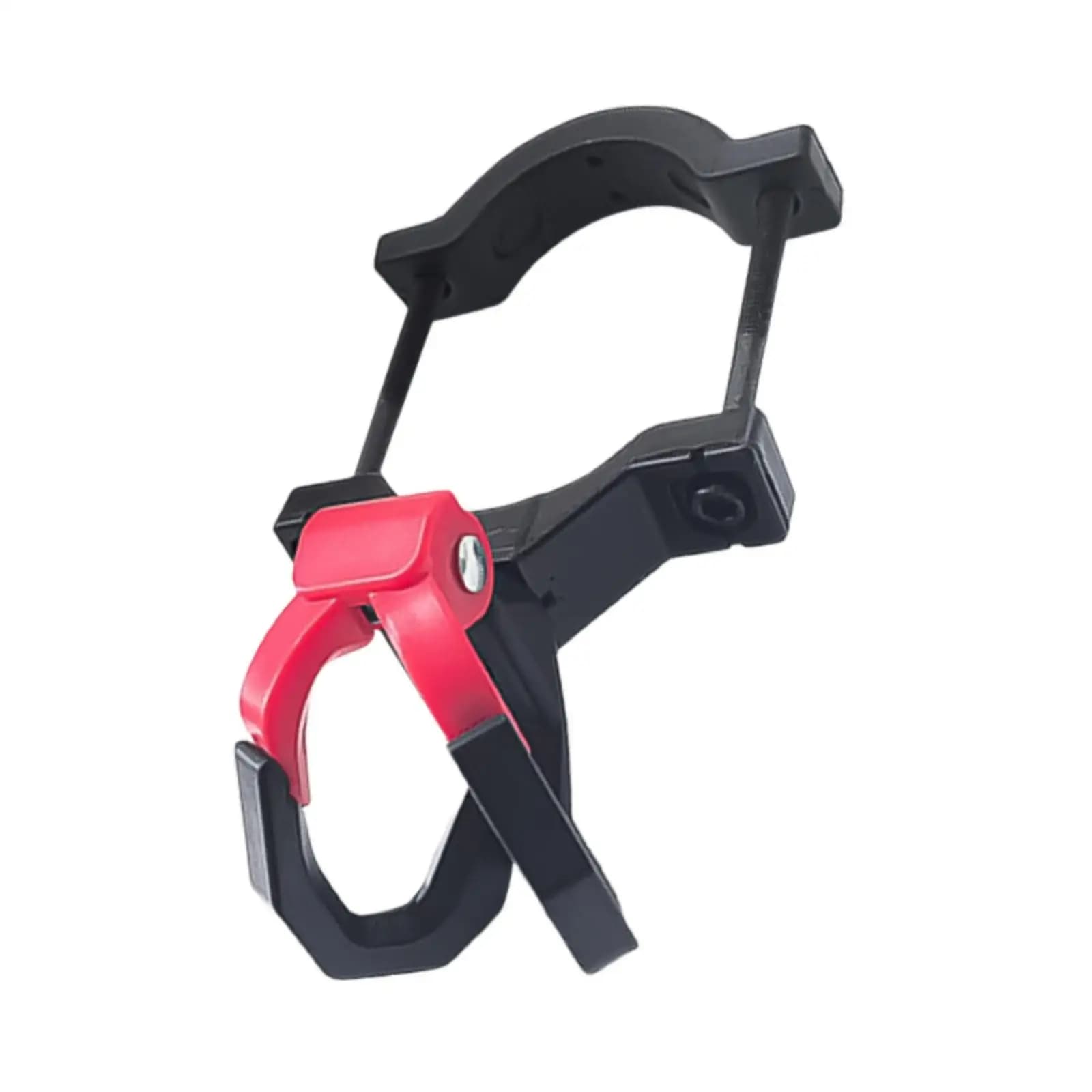 Gancio Universale per Moto, Supporto Doppio in Plastica ABS, Accessorio per Trasporto Borse e Caschi