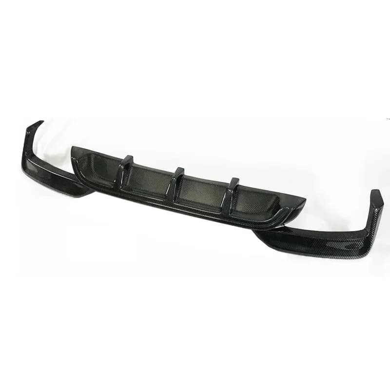 Suitable for BMW F06 F12 F13 640 650 M Sports & M6 12-18 AK Style Carbon Fiber Rear Diffuser Splitter