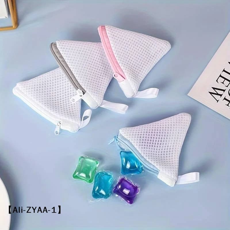 【A】Mini Multi-functional Laundry Bag Small Item & Laundry Detergent Pods Storage Bags With Zipper Closure Laundry Bag