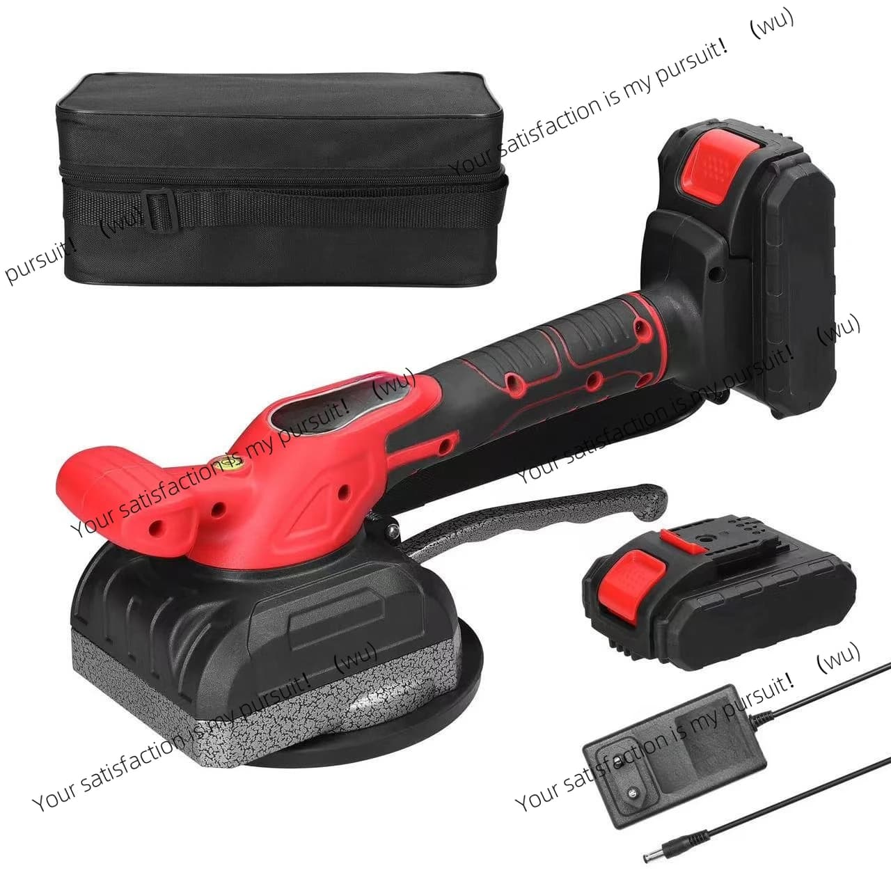 Piastrellatrice elettrica portatile, vibratore per piastrelle, batteria al litio, strumenti ausiliari per piastrelle da pavimento ad alta potenza
