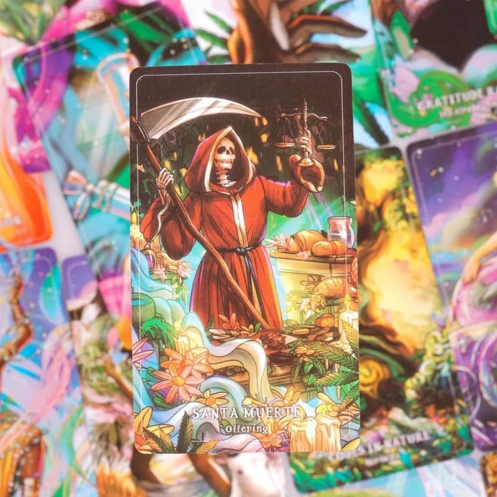 10,3 * 6 cm I giochi di carte Metafissici Oracle Deck