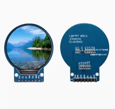 Display TFT LCD Display Module 1.28 Inch Round RGB 240*240 GC9A01 Driver 4 Wire Interface SPI 240x240 PCB for Arduino