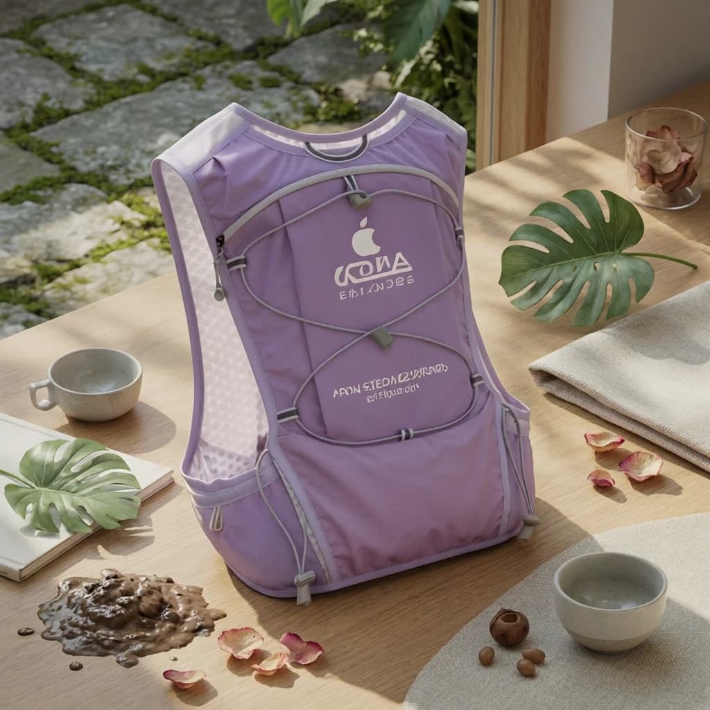 Running Vest Backpack Breathable Hydration Vest Running Backpack Comfortable Hydration Pack Sleek for Runners