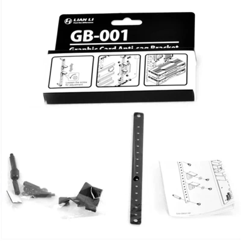 Staffa ANTI-abbassamento LIANLI GPU per supporto scheda grafica ATX e scheda madre E-ATX, scheda Video Horder accessori per PC GB-001
