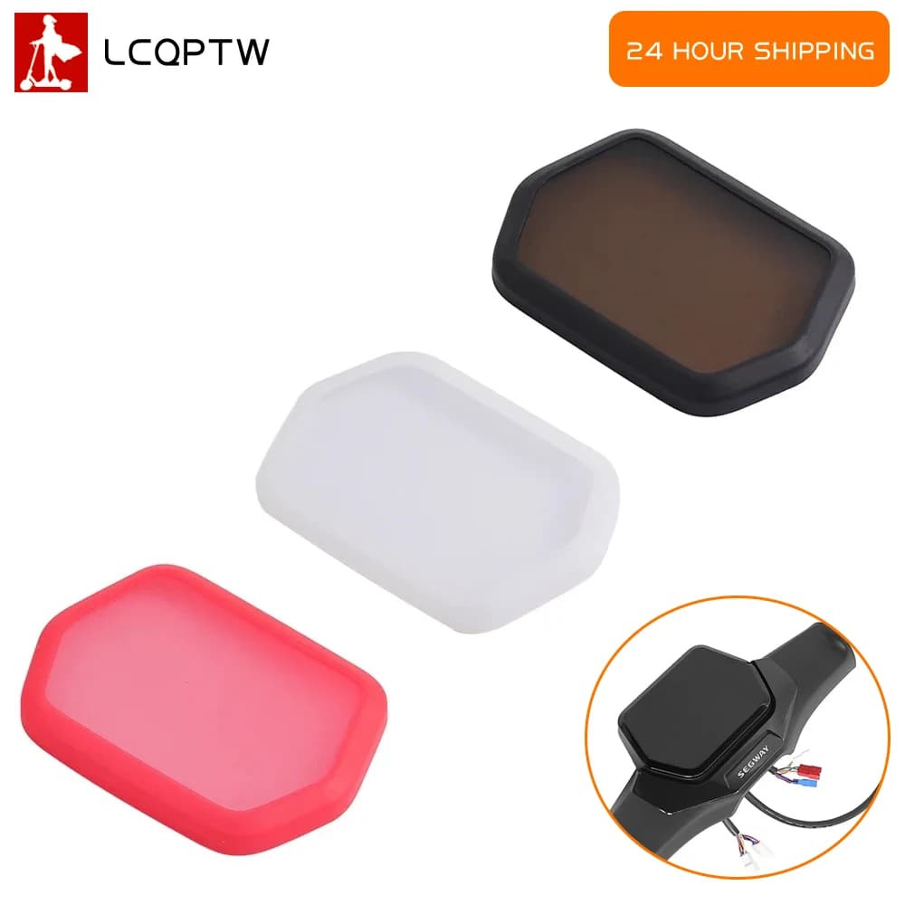 Custodia protettiva per cruscotto in silicone per Ninebot ZT3 Pro Scooter elettrico Schermo di visualizzazione del cruscotto Parte custodia impermeabile