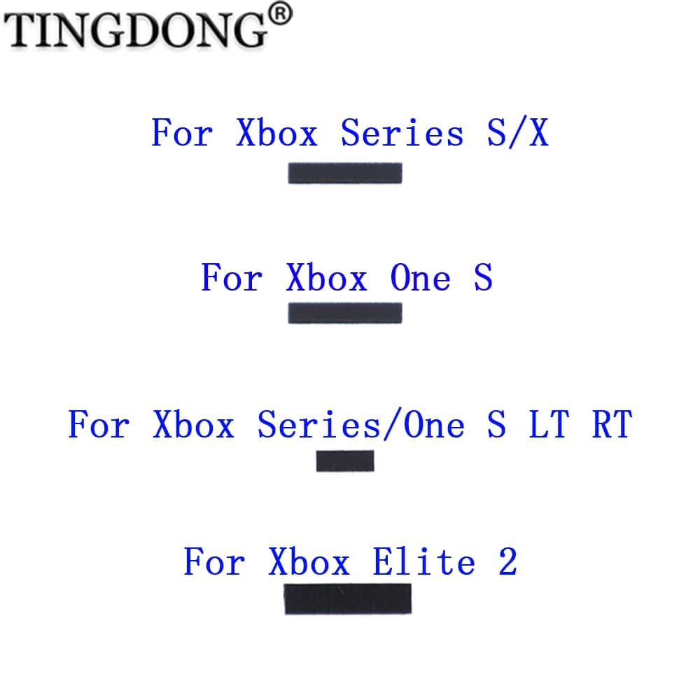 10 pezzi per Xbox Series S/X One S Elite 2 Nuovo pad antiurto originale per accessori controller Bluetooth wireless