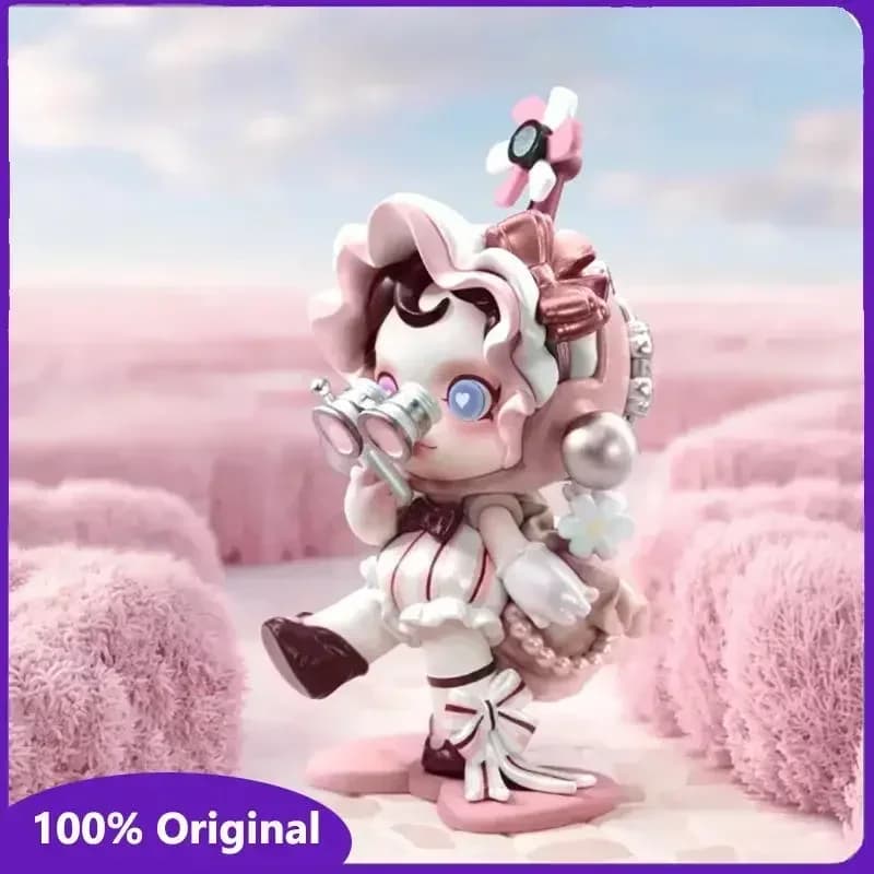 POP MART MOKOKO Series Blind Box - Statuetta Anime Carina, Ornamento da Scrivania, Regalo Originale da Collezione, Busta a Sorpresa