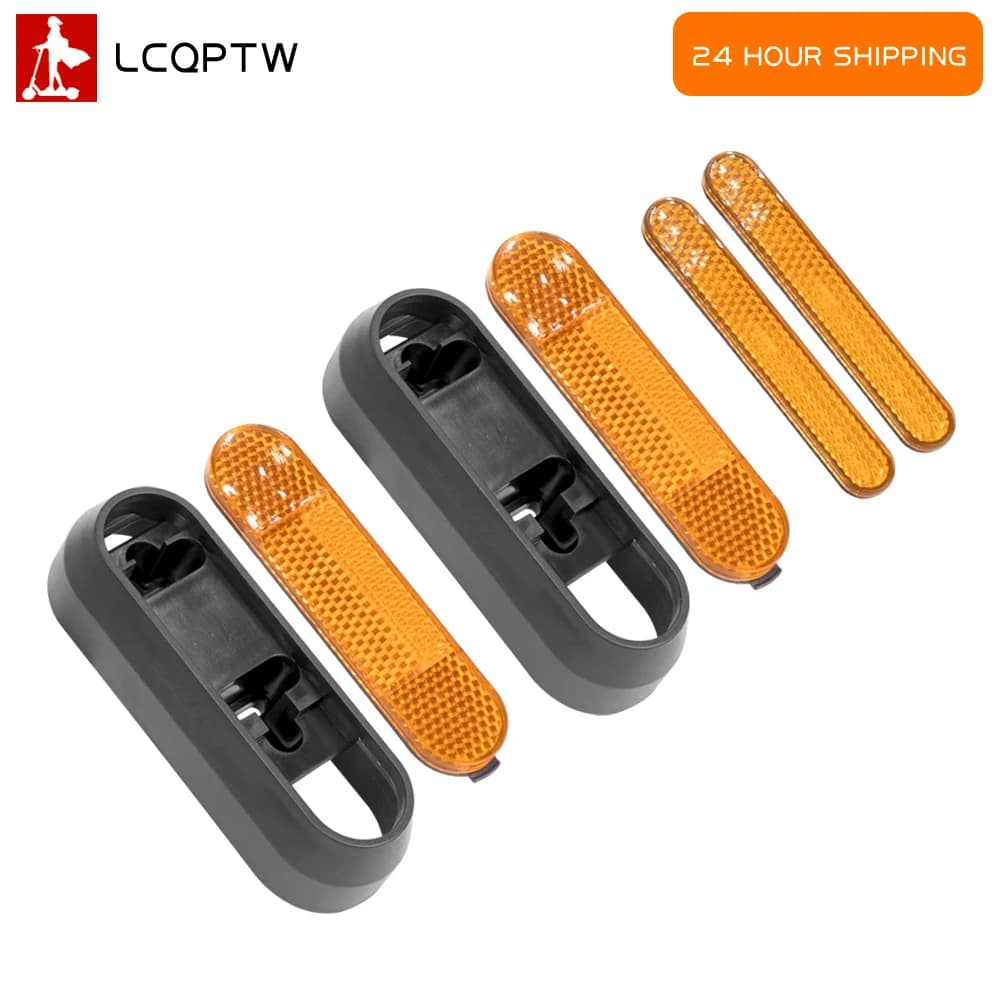 Custodia protettiva per mozzo ruota di aggiornamento per adesivo riflettente per scooter elettrico Ninebot Max G30 G30D Parte di copertura ruota anteriore posteriore
