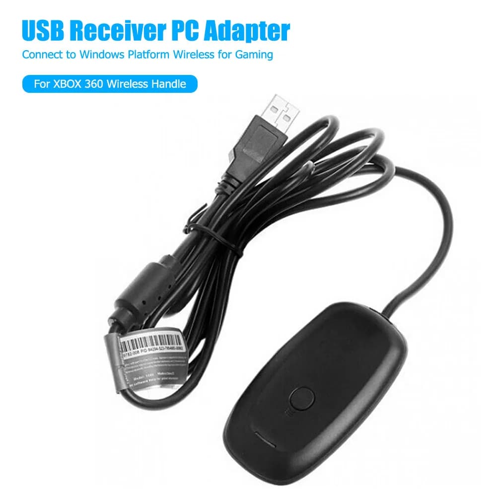 Ricevitore USB per gamepad wireless professionale Accessori da gioco Adattatore per PC per gamepad wireless portatile per maniglia wireless Xbox 360