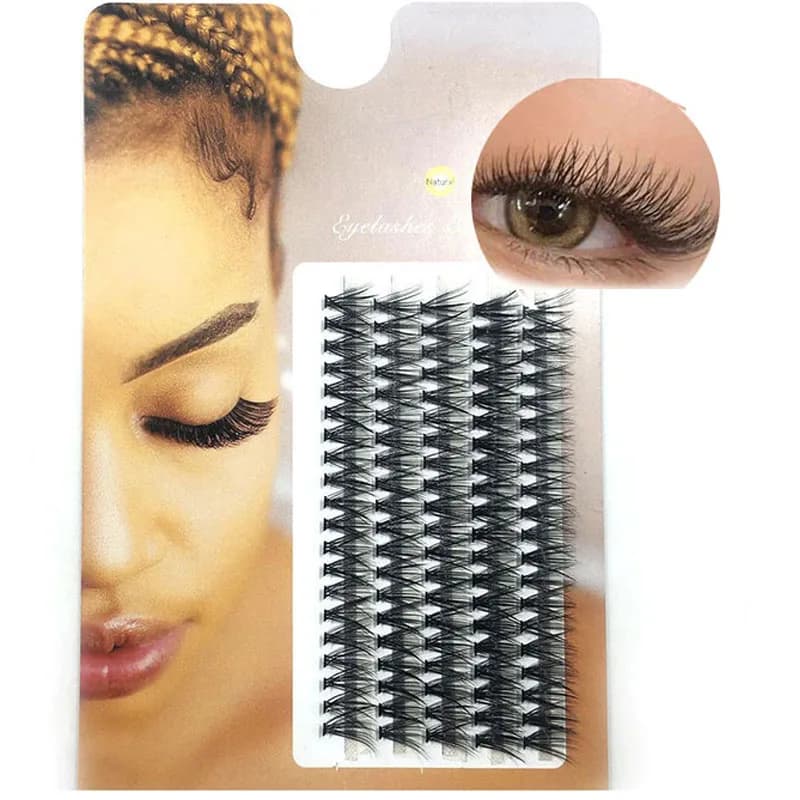 Hot selling DIY makeup 100 bunches Extend fake eyelashes