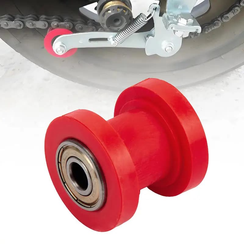 Rullo tendicatena da 8 mm per moto, ruota guida scorrevole per Enduro, Motocross, Pit Bike, ATV, CRF, CR, XR