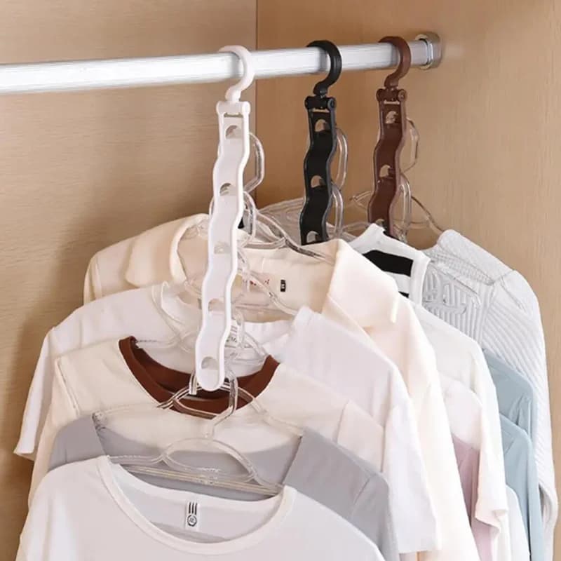 Hooks for Connectors Multilayer Clothes Hanger Organizer Space Saving for Home Wardrobe Tools for Home Wardrobe