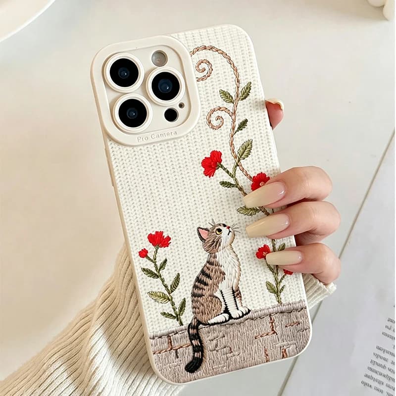 Cute Minimalist Cat Elements Fashion Phone Case For Xiaomi Poco F7 F6 F5 X7 X6 X5 M6 Pro Mi 11 Lite 5G 15T 14T 13T 12T 14 Cover