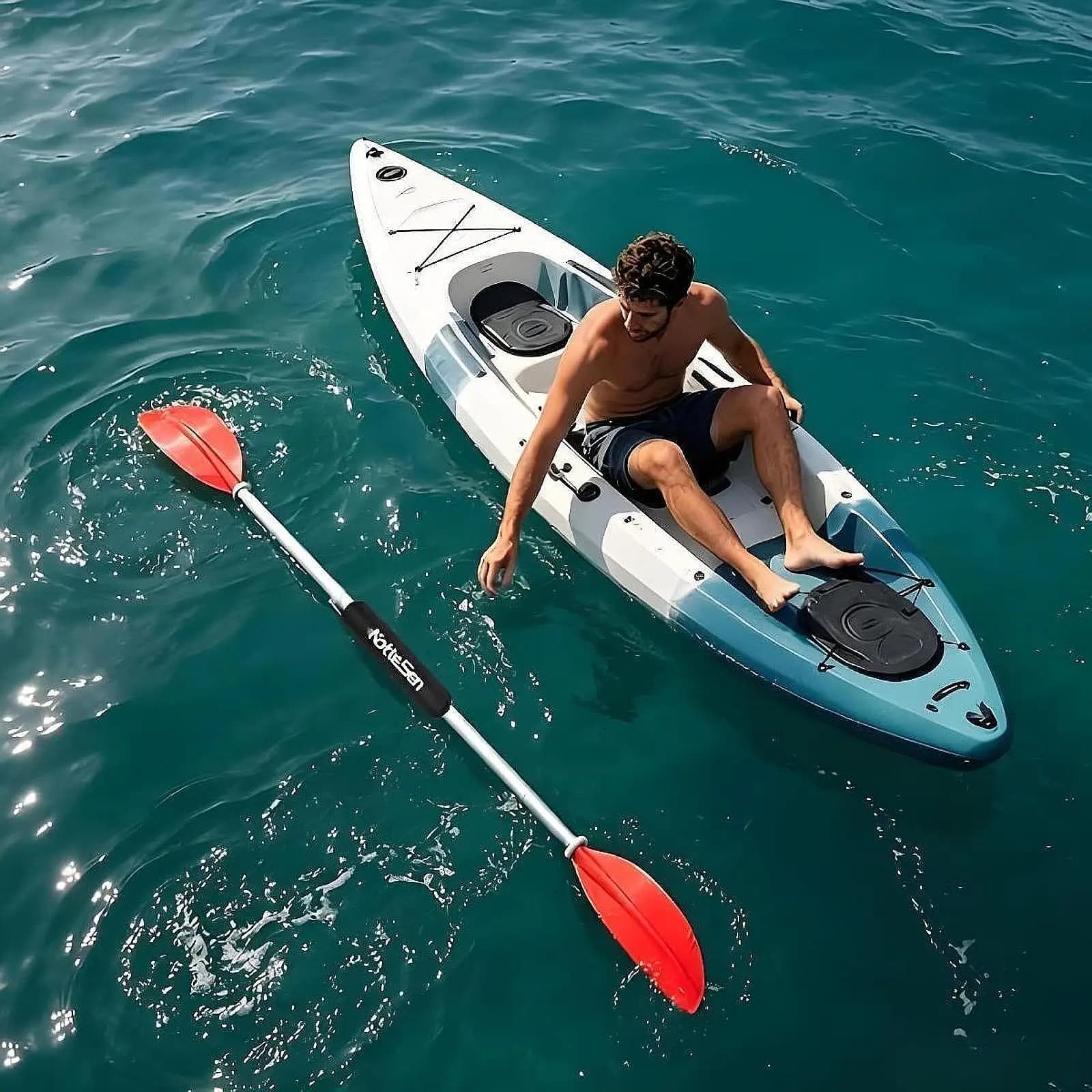 Kayak Paddle Cover, Accessory, Practical, Waterproof Premium, Professional, Anti Lost, Protective Sleeve, Paddle Float Sleeve