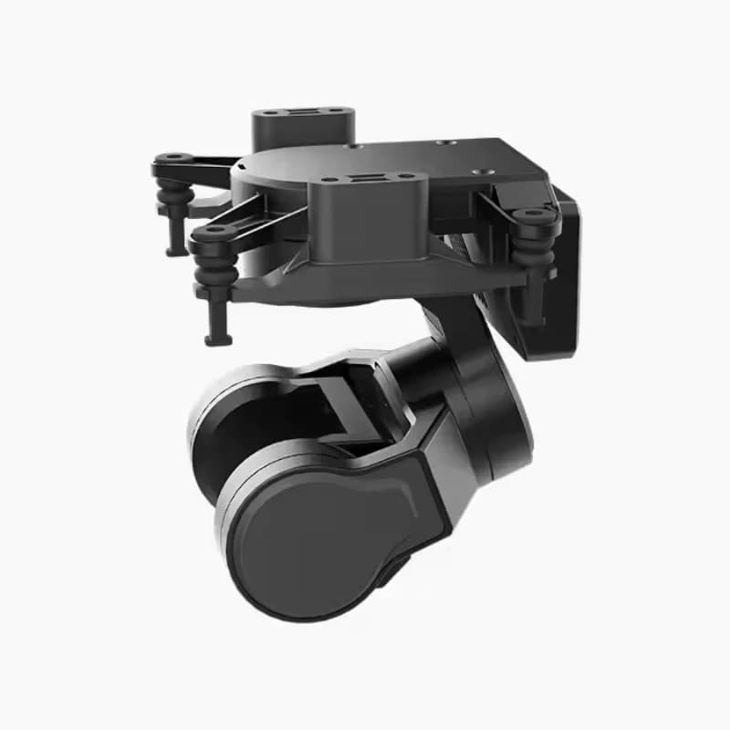 Robot 3 axis gimbal head tracker wireless kit mini compatible 4k camera drone remote accessory