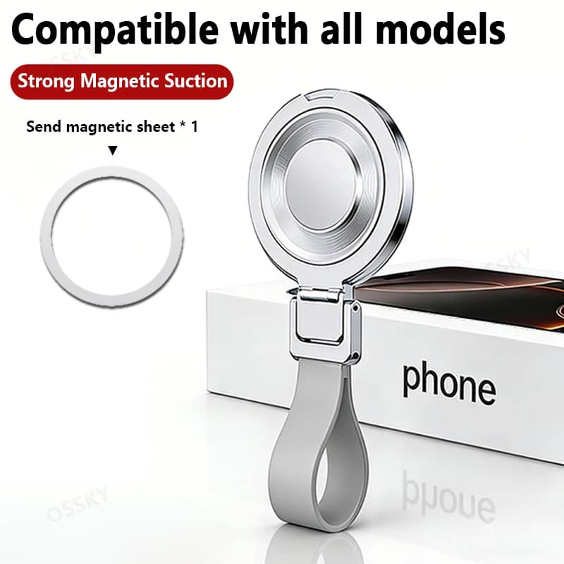 OSSKY H7Pro Dual-Sided Magnetic Phone Mount Universal Phone Holder Portable Stand for Cell Phone Kitchen Lazy Smartphone Bracket