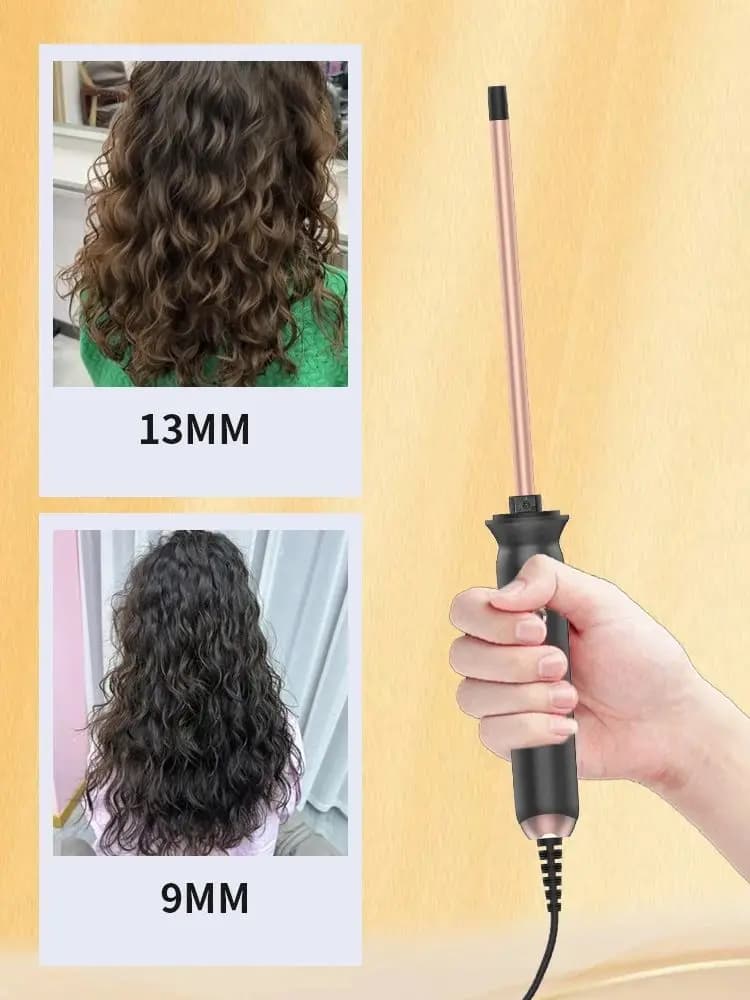 New 0.35 inch ceramic curling iron, uniform heating, hair curing iron, does not damage all hair types
