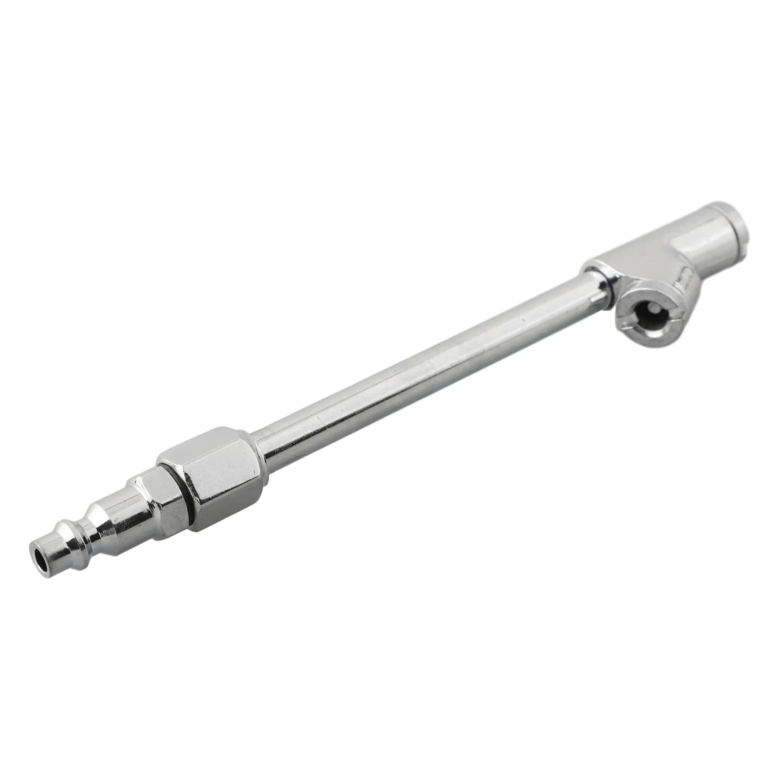Push-In Style 2 in 1 Tire Inflator Chuck Built for Durability on Heavy Vehicles Including RVs Trucks Buses and Commercial Fleets