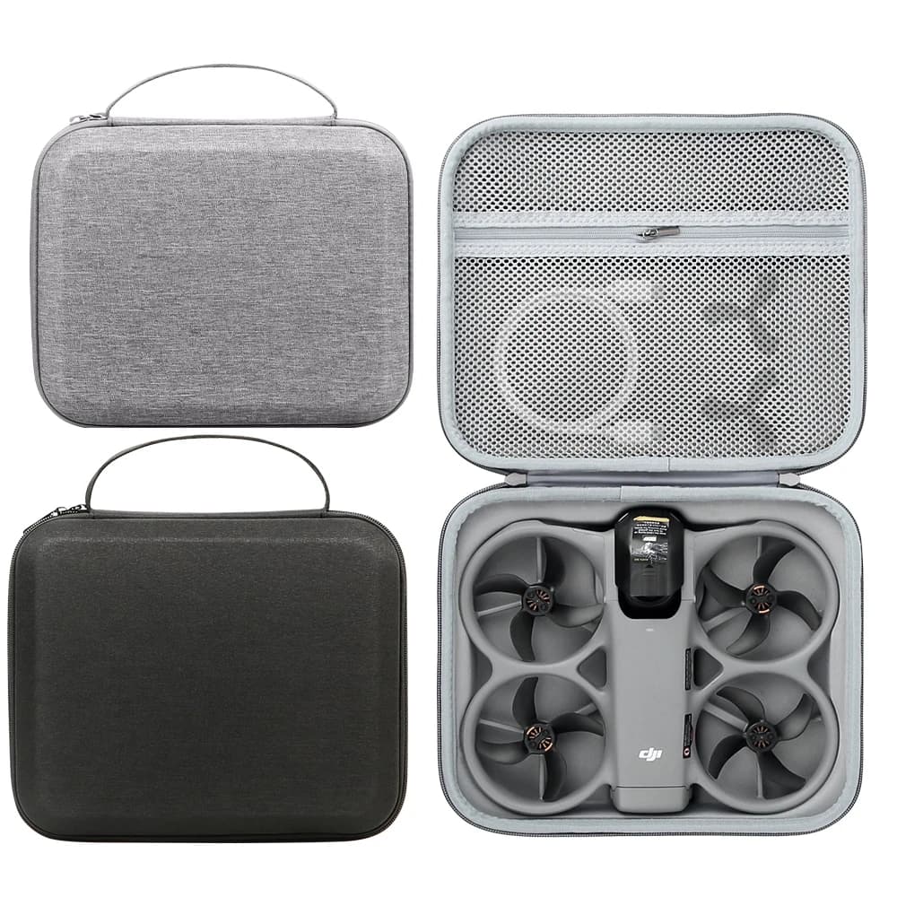 Borsa portaoggetti portatile per DJI Avata 360, custodia da viaggio antigraffio, borsa a mano in nylon, accessorio Avata360 nero