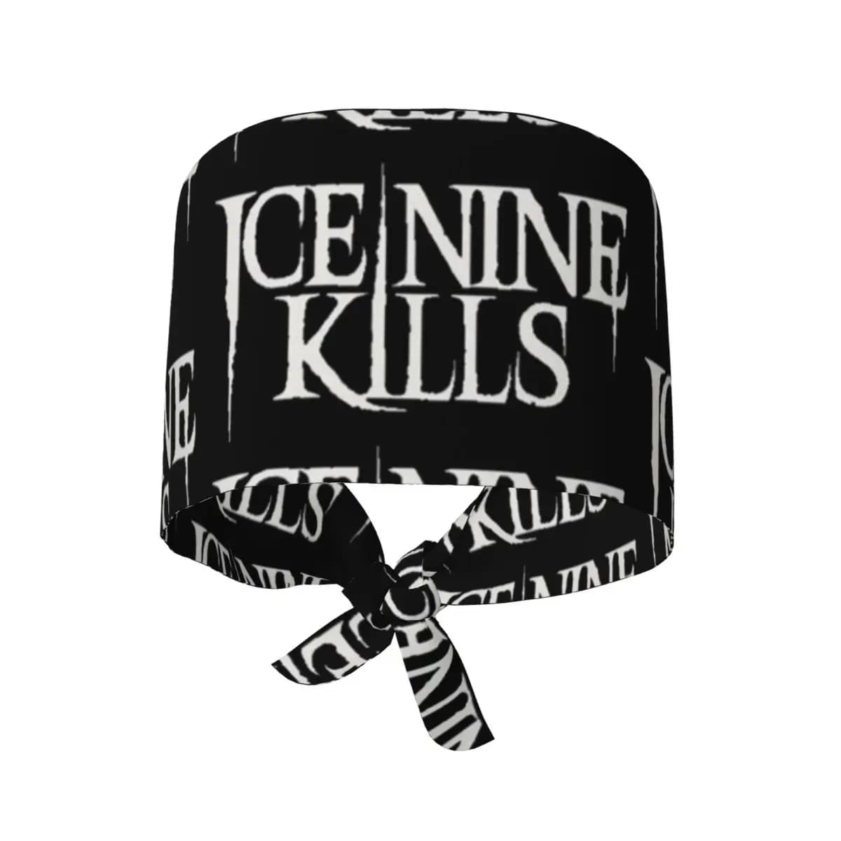 Ice Nine Kills Scrub Hat Dottore Berretto chirurgico da lavoro Uomo Donna Berretti infermieristici regolabili per dentista