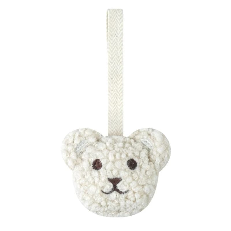 J15U Infant Newborn Pacifier Chain Decor Bear Shaped Dummy Nipple Hanging Ornament