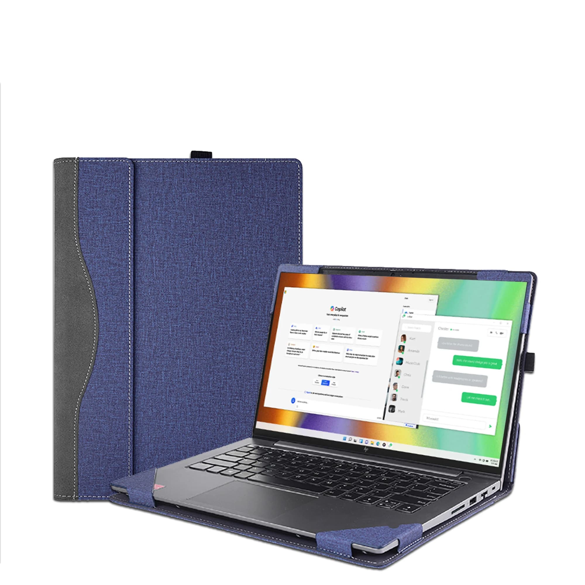 Custodia per Laptop per Dell Latitude 9440 9450 9420 14 pollici custodia per PC staccabile per Notebook custodia protettiva per la pelle regali