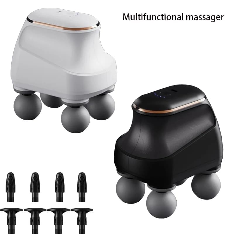 Massage Gun Head Four-headed Ball for Massage Gun Accessory Spanking Gun for Head Massage Rear Massage Rear Massage Relay Body Parts Lumbar