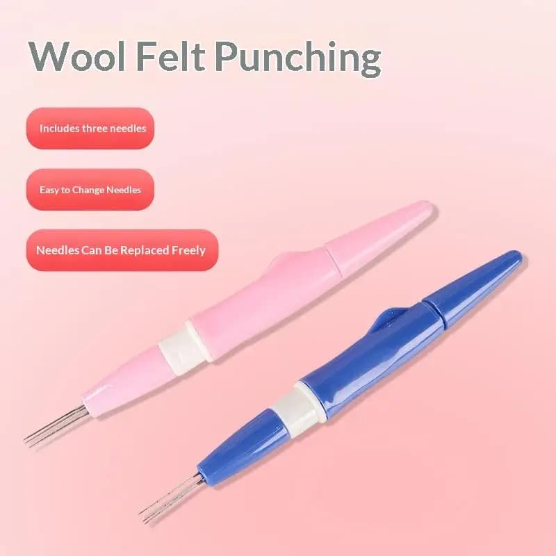 Needle Pen The Poking Fun Tools For Wool Felt Replace Needles With DIY Art