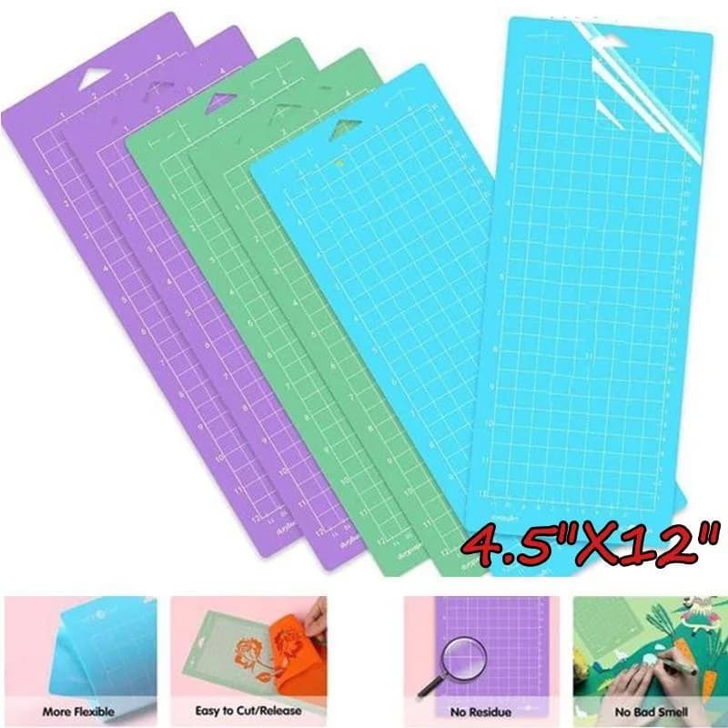 DIY Base Plate Quilting Mats For Cardstock Crafts Cutting Mat 4.5"X12" For Cricut