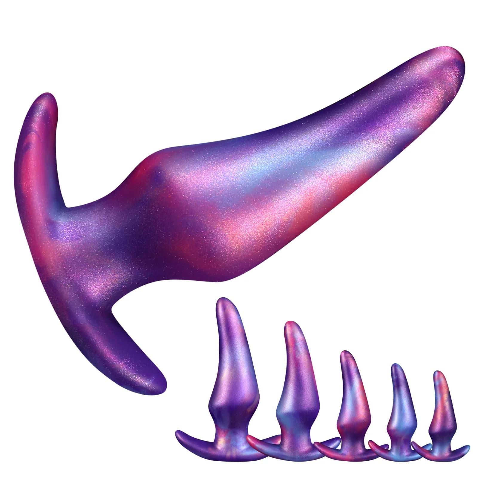 Mini Plug anale Indossabile Dildo Barca Anchor Anti-Goccia Buttplug Donne Principianti Formazione Piccolo Dilatatore anale Stimolatore del punto G della vagina