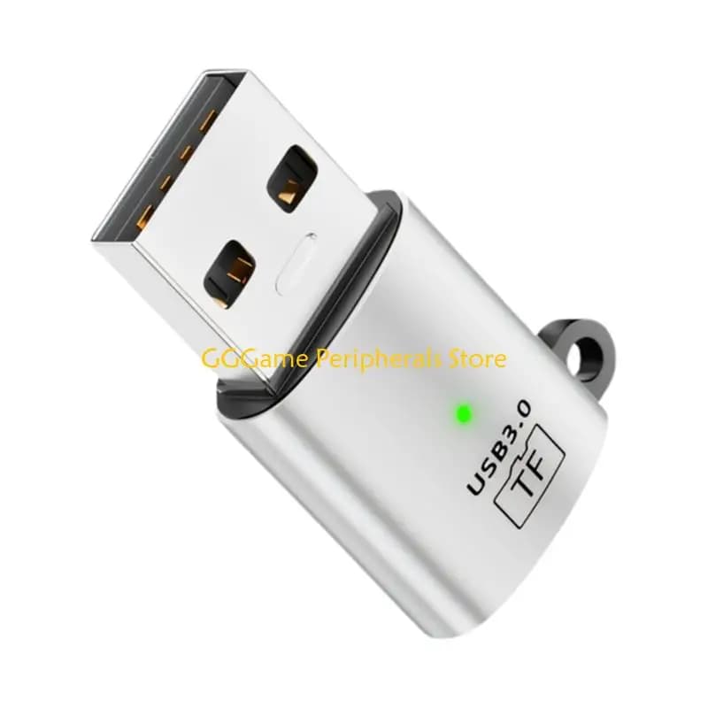 U55B Universal Metal USB C TF Memory Card Reader With USB3.0 Support Seamlessly Data Access