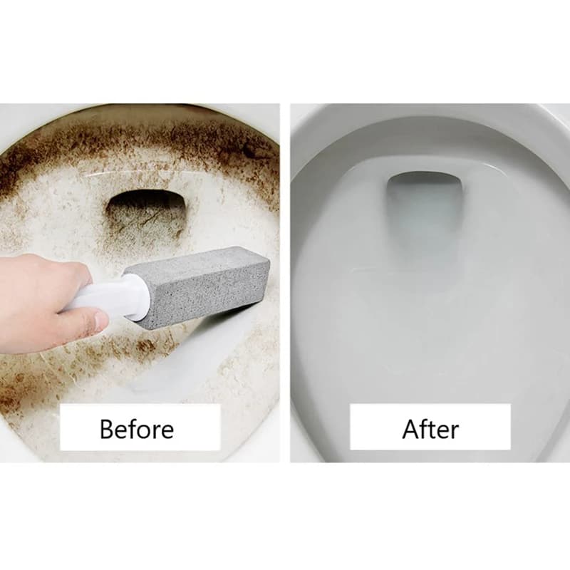 #Pumice Stone Toilet Brush Bathroom WC Toilet Cleaning Brush Wand Tile Sink Bathtub Limescale Stain Remove Washing Cleaning Tool