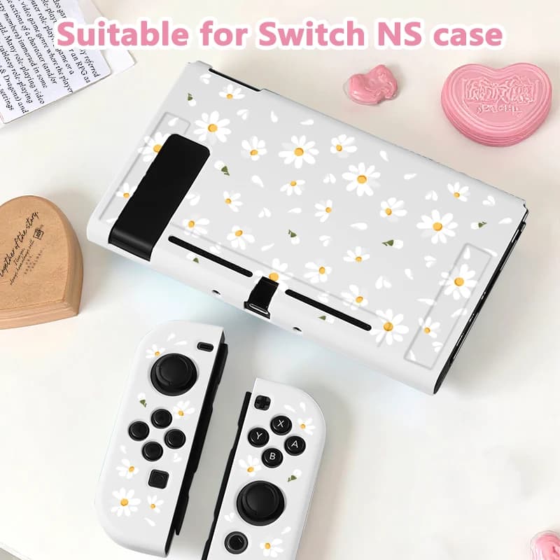 Printed protective case designed specifically for Switch NS/OLED,stylish console protector is scratch-resistant and drop-proof