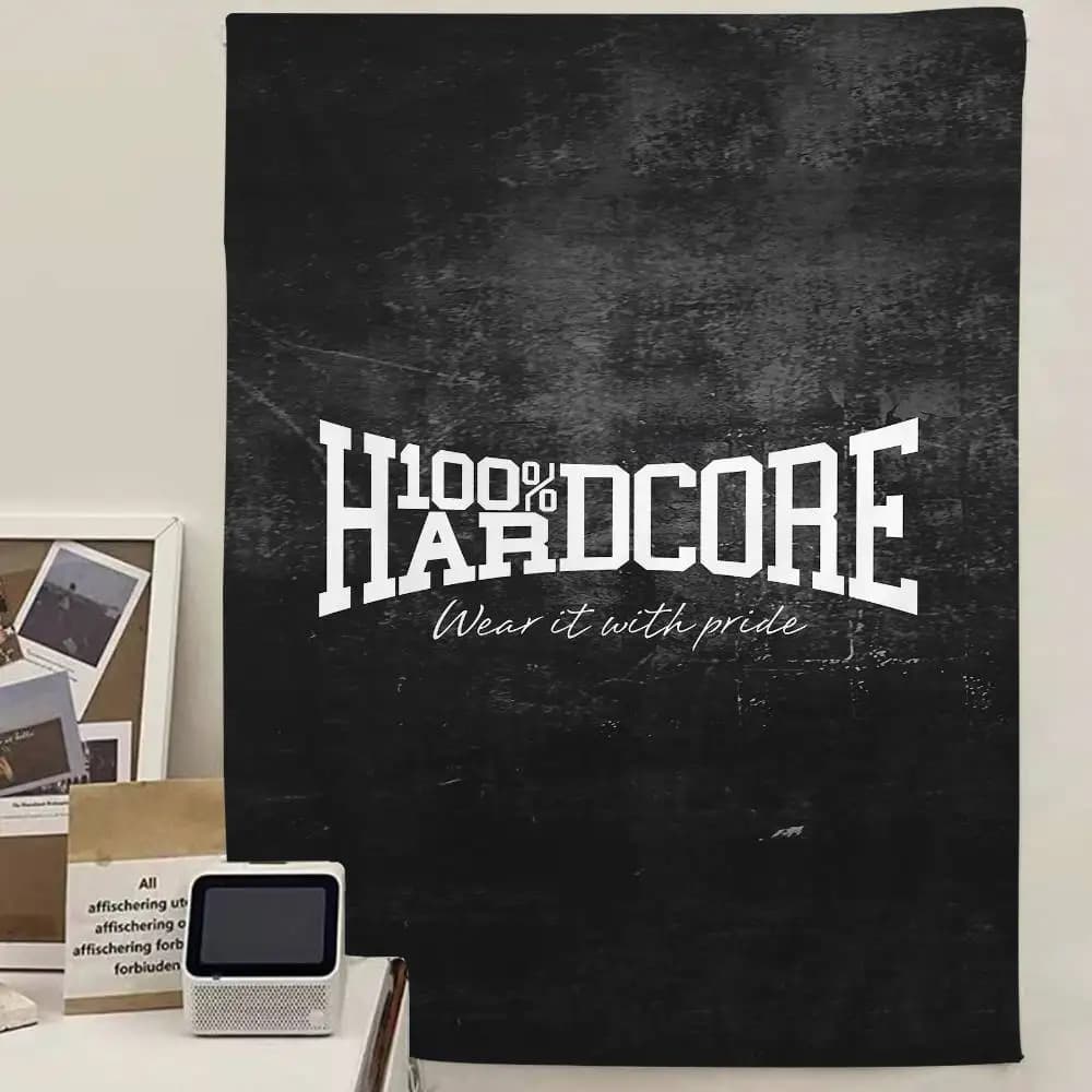 100 Cane Hardcore all'osso Cartoon Arazzo Decorazione da appendere alla parete Decorazioni per la casa
