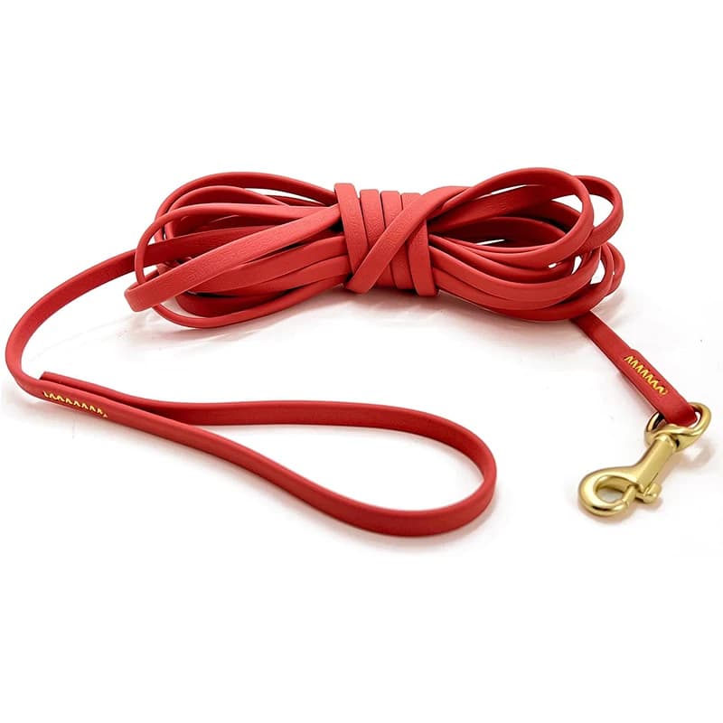 Guinzaglio per cani 3M 6M 9M Guinzagli per animali domestici in PVC lungo Corda facile da pulire Guinzaglio da addestramento impermeabile per cani di taglia grande, media e piccola