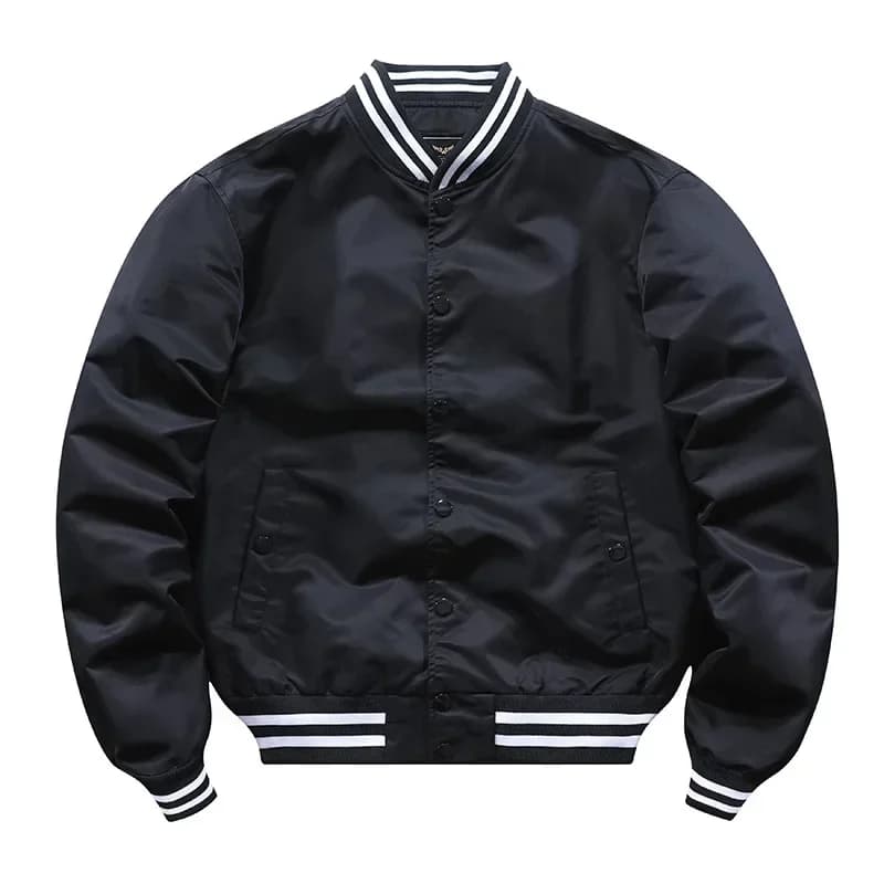 scaricare la maglia da baseball verde da uomo primavera e autunno 2023 giacca bomber da pilota per il tempo libero all'aperto giacca da squadra scolastica sportiva per coppia