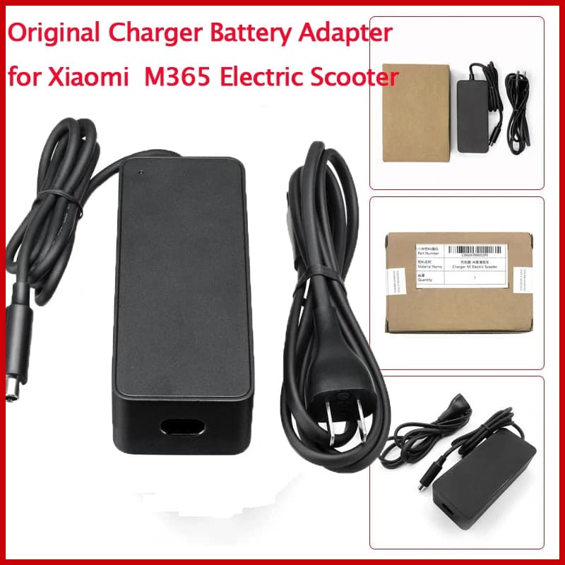 Adattatore caricabatterie originale 42V 1.7A per Xiaomi M365 1S Pro2 Skateboard elettrico Scooter Parte Caricatore di alimentazione Accessorio E-Scooter