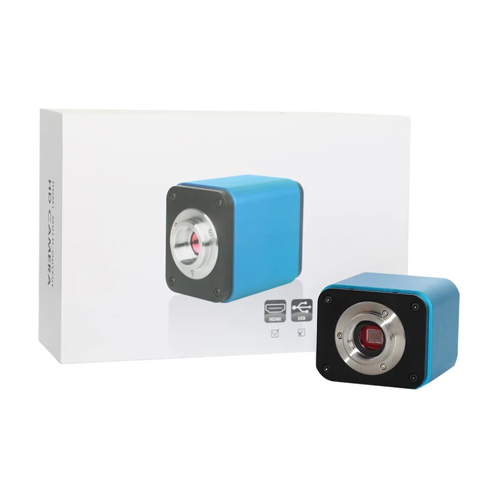 Fotocamera per microscopio WiFi con messa a fuoco automatica 2M/5M M Messa a fuoco automatica compatibile con HDMI Compatibile con sensore SONY IMX185/IMX178 60fps