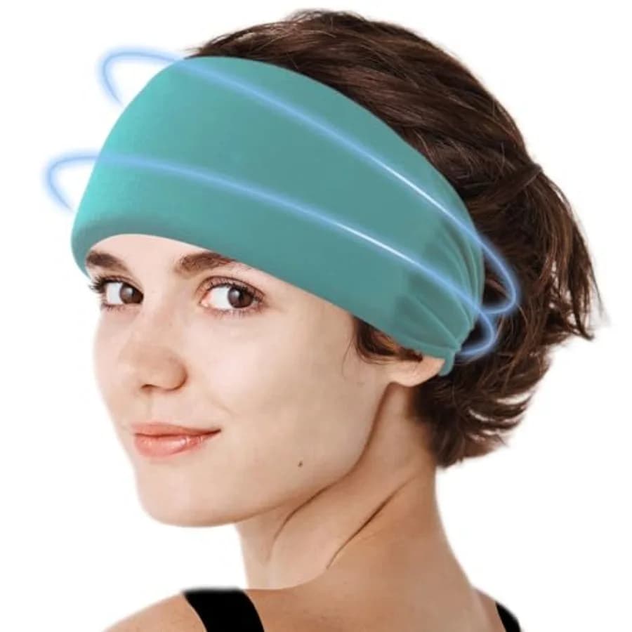 Migraine Relief Cap - Cooling Headache Ice Pack Mask Headband - Cold Gel Head Hat Neck Wrap Eye Mask - Soothing Relief Products