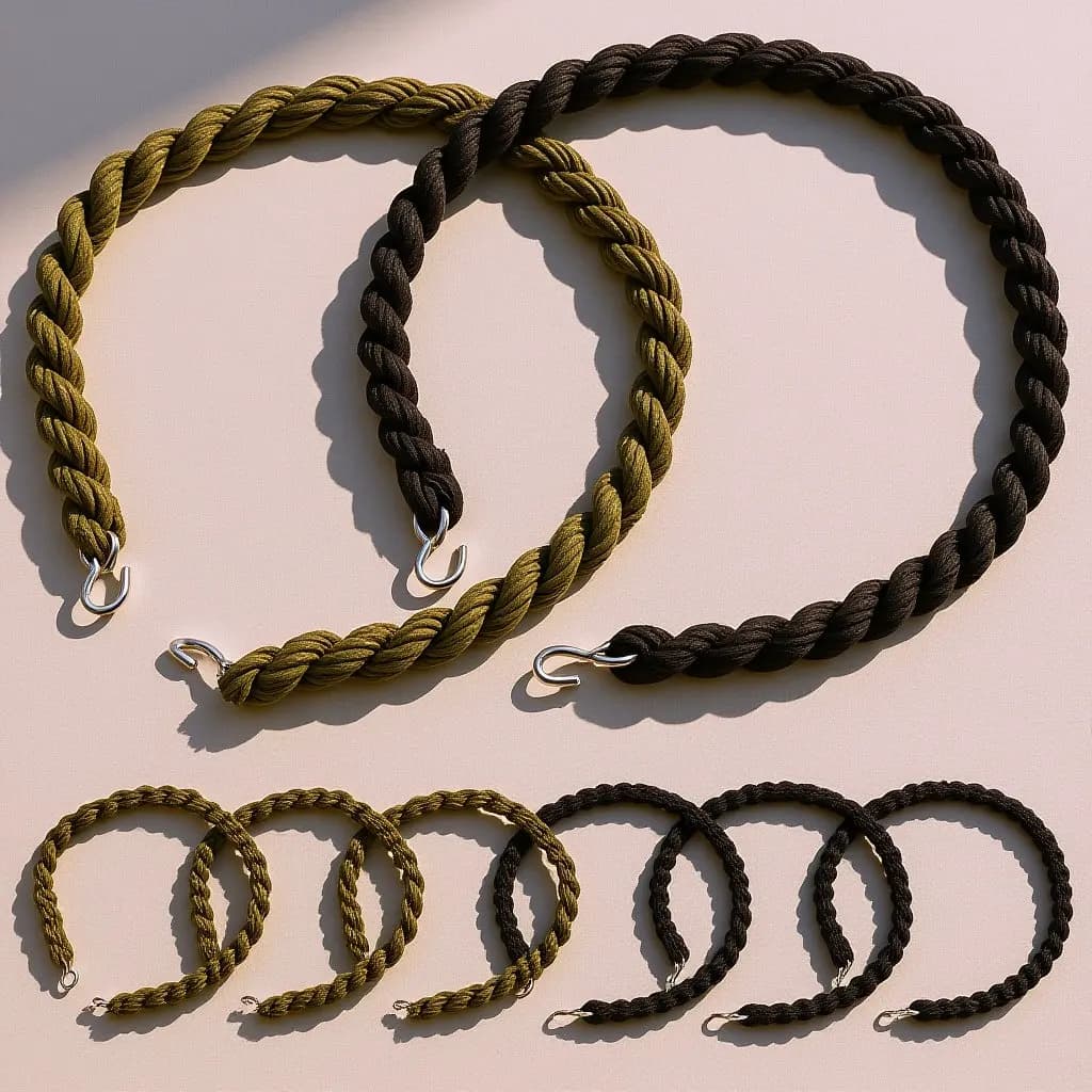 Set di 8 Cinghie Elastiche per Gambe, Corde per Escursionismo, Campeggio, Ciclismo, Corde Portatili per Fissaggio Stivali