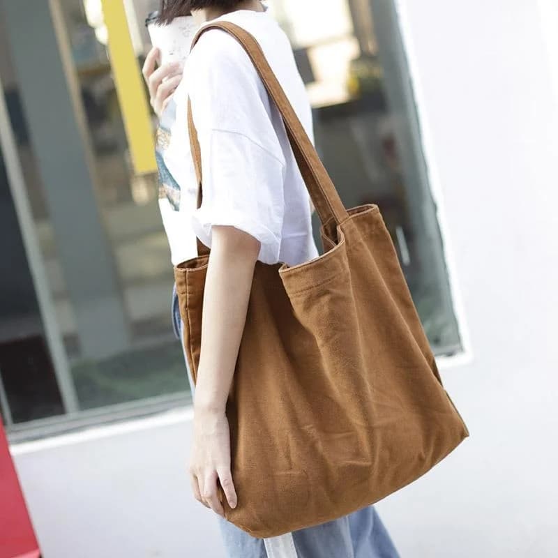Versatile Large Capacity Canvas Lunch Bag Handbag Cute Rice Box Bag High Aesthetic Value Popular Ins Style Women's Daily Bag